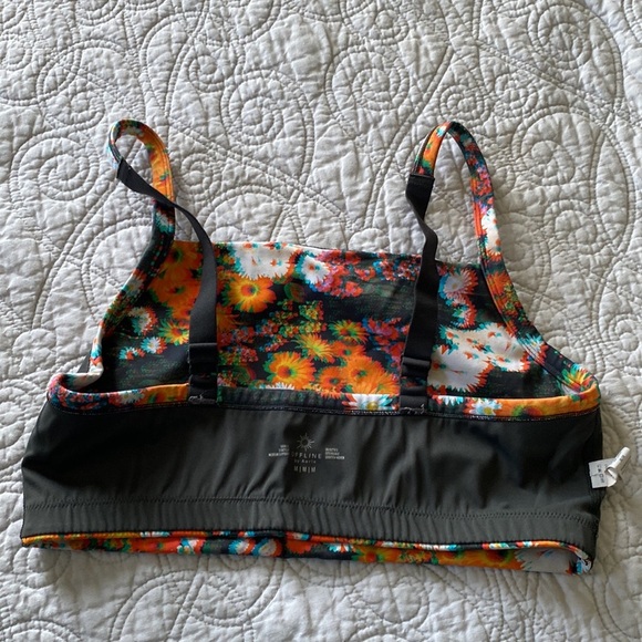 OFFLINE by aerie Floral Women's Tank Crop Top - Multicolor - Picture 4 of 5